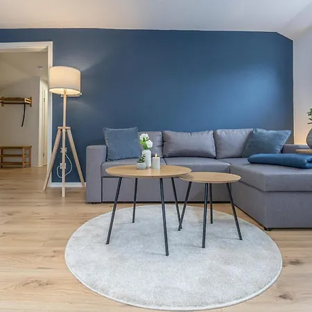 Bright&cozy Hafenblick Apartment, 2 Zimmer&küche In
